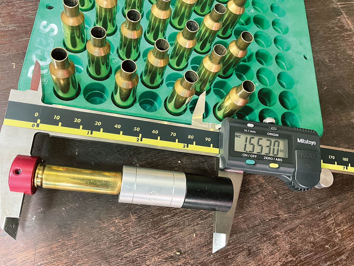 Most top shooters bump the shoulder back a couple thousandths of an inch when sizing.